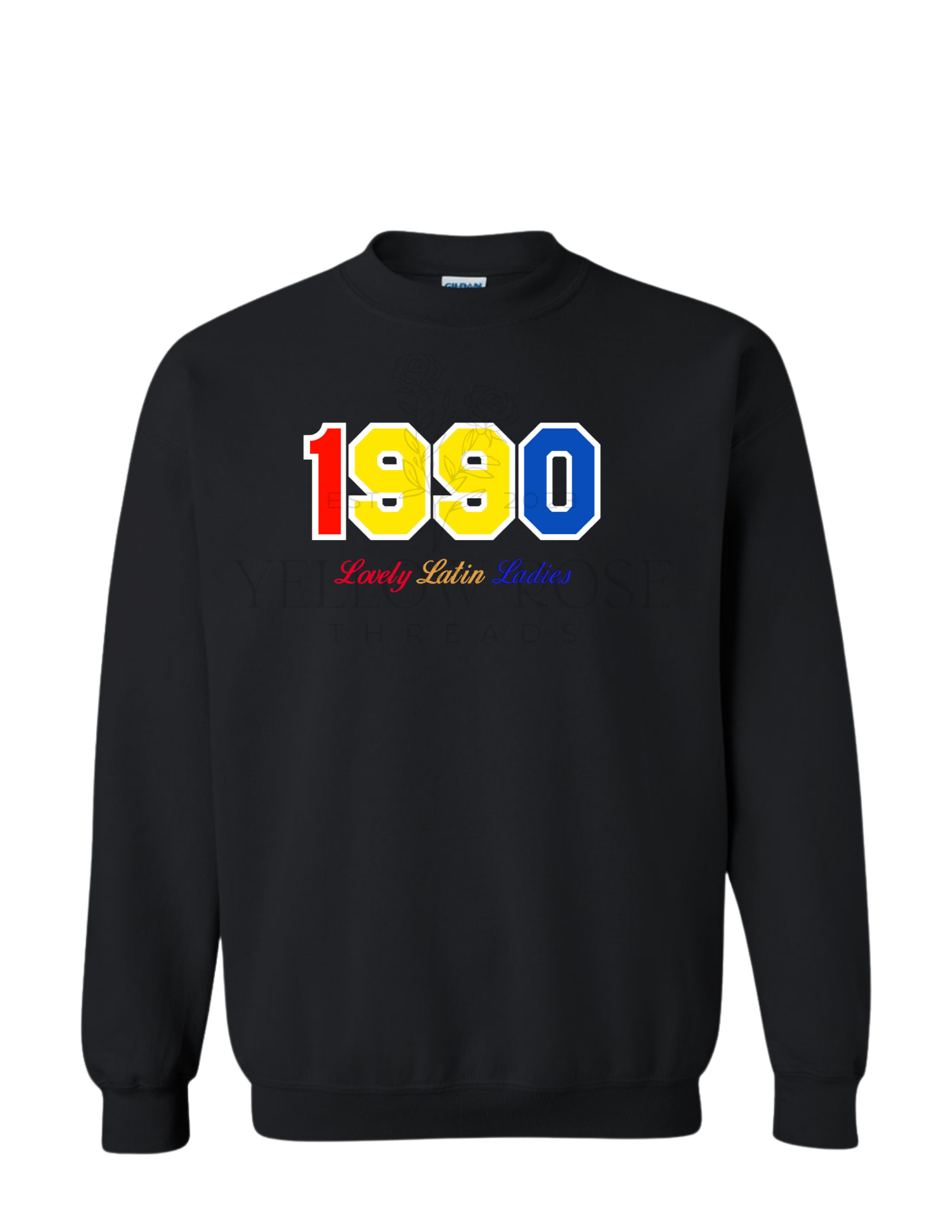 Sigma Iota Alpha 1990 Black Sweatshirt