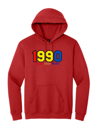 Sigma Iota Alpha 1990 Red Hoodie