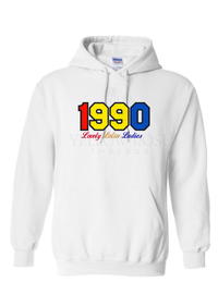 Sigma Iota Alpha 1990 White Hoodie