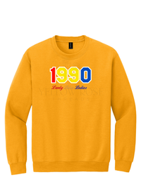 Sigma Iota Alpha 1990 Yellow Sweatshirt