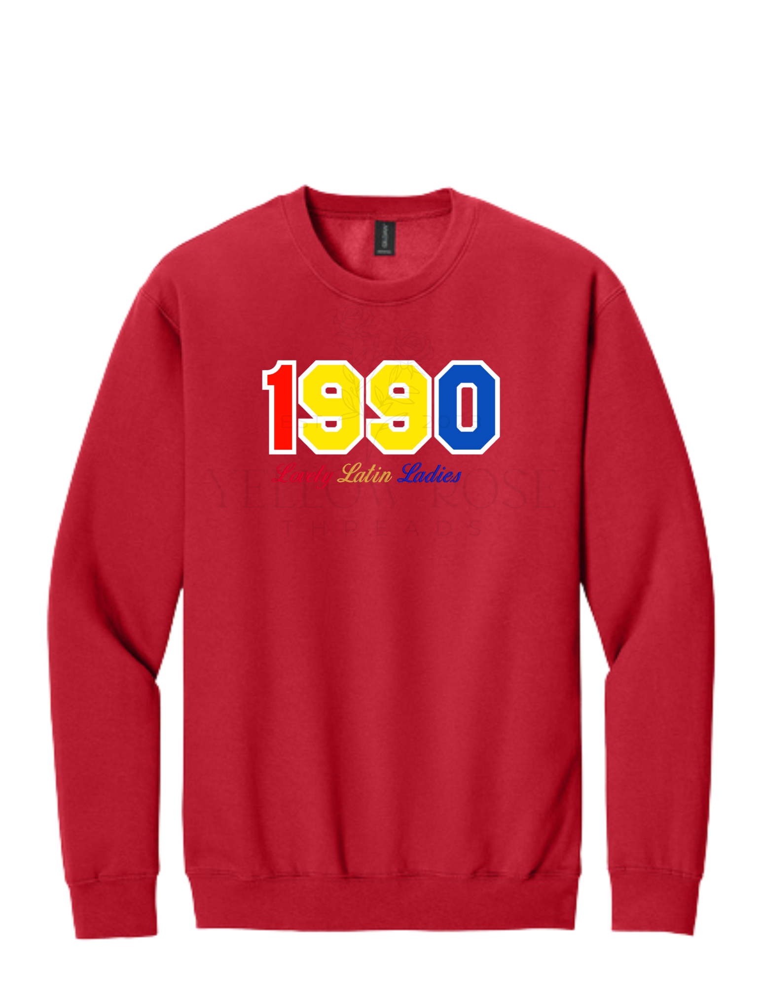Sigma Iota Alpha 1990 Red Sweatshirt