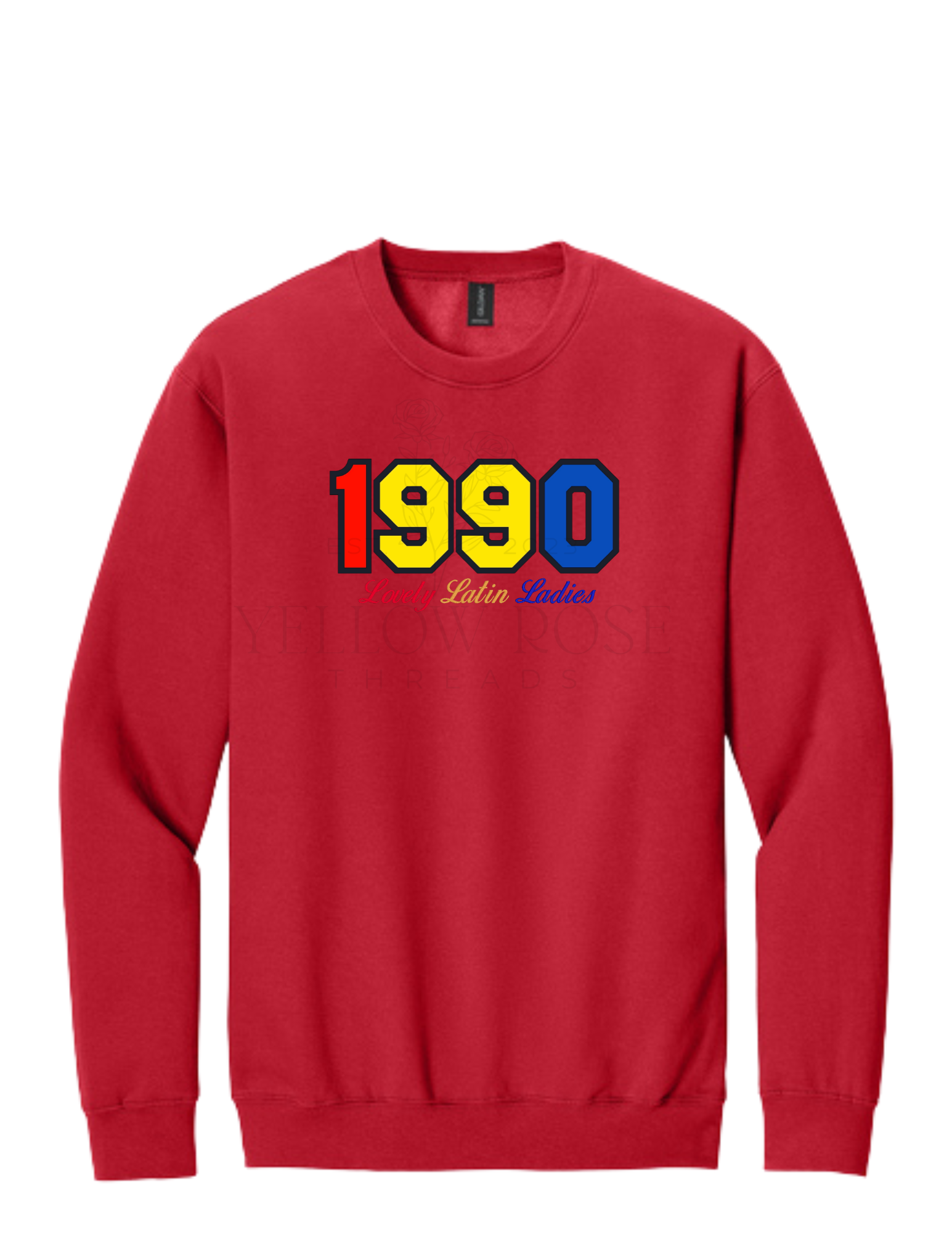 Sigma Iota Alpha 1990 Red Sweatshirt