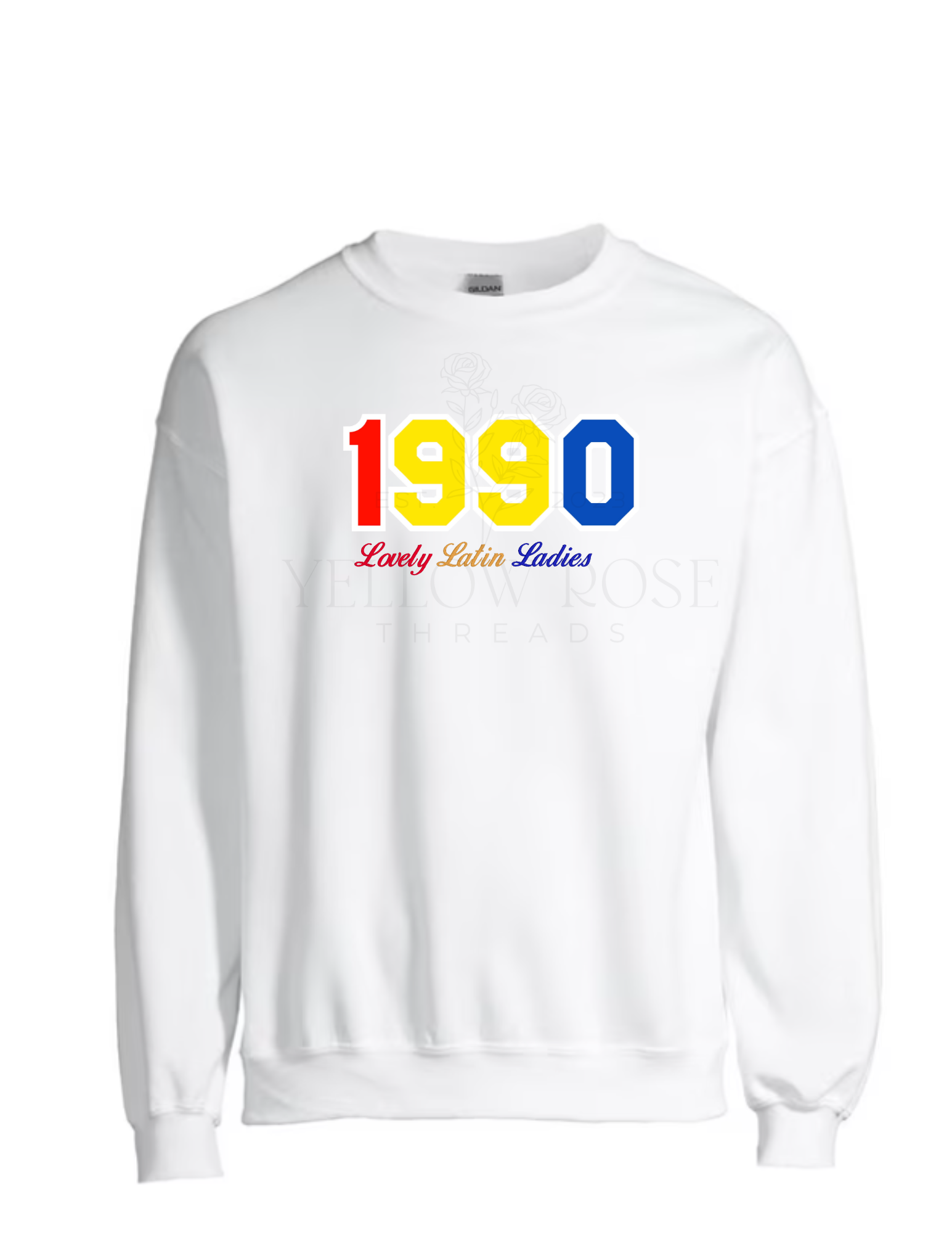 Sigma Iota Alpha 1990 White Sweatshirt