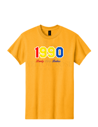 Sigma Iota Alpha 1990 Yellow T-Shirt