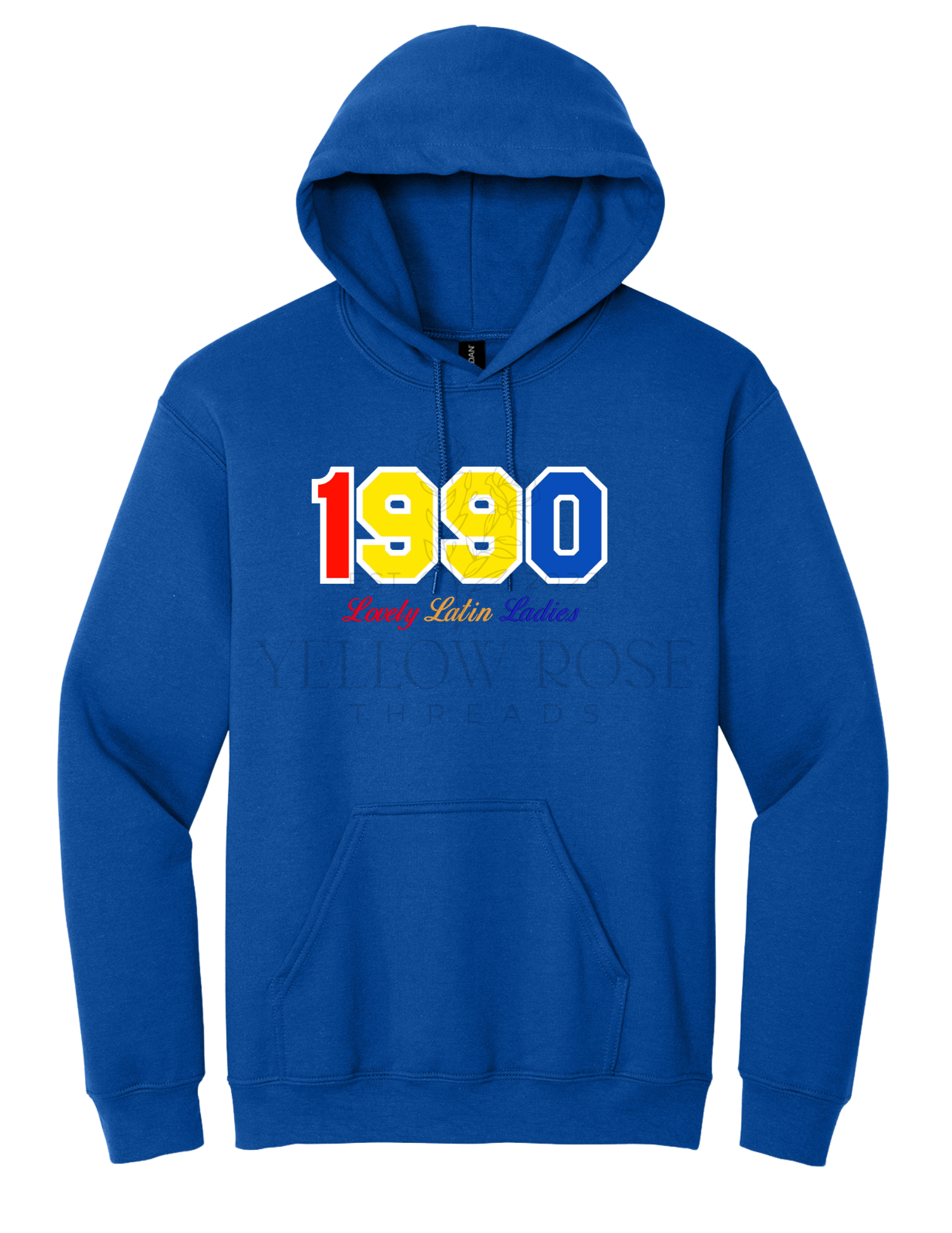 Sigma Iota Alpha 1990 Blue Hoodie