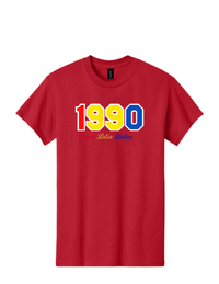 Sigma Iota Alpha 1990 Red T-Shirt