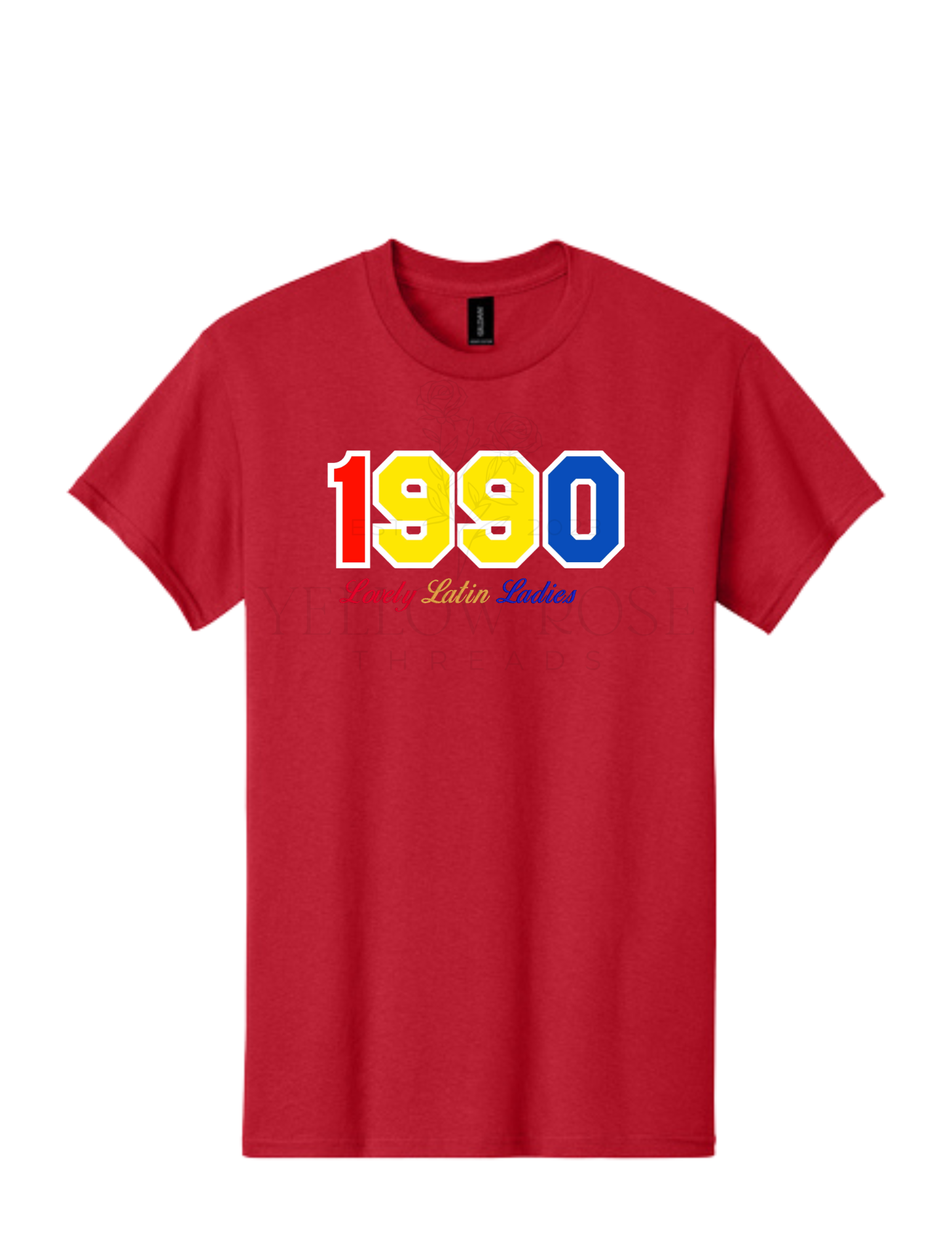 Sigma Iota Alpha 1990 Red T-Shirt