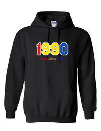 Sigma Iota Alpha 1990 Black Hoodie