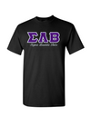 SLB Letters- Black T-Shirt w/Org Name