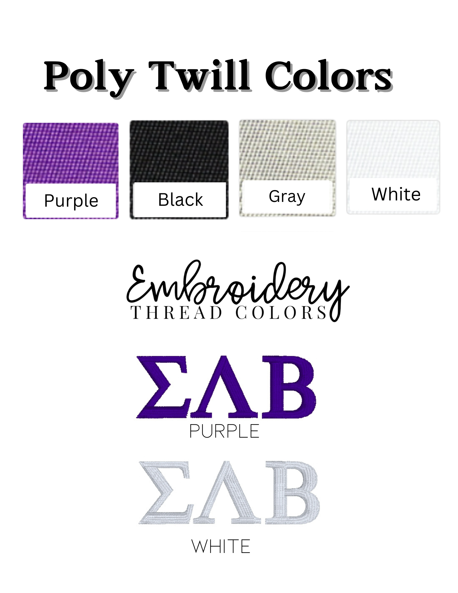 Sigma Lambda Beta 1986- White Sweatshirt