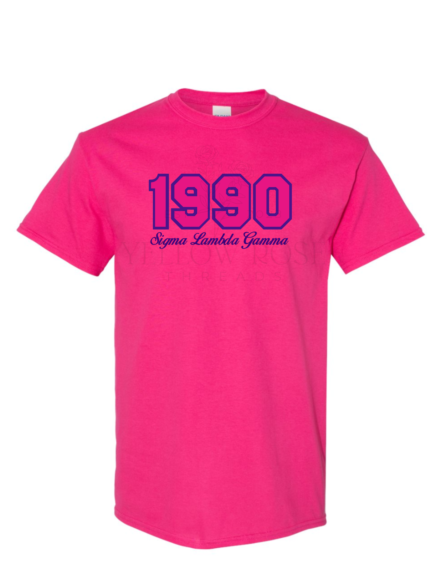 Sigma Lambda Gamma 1990 Pink T-Shirt