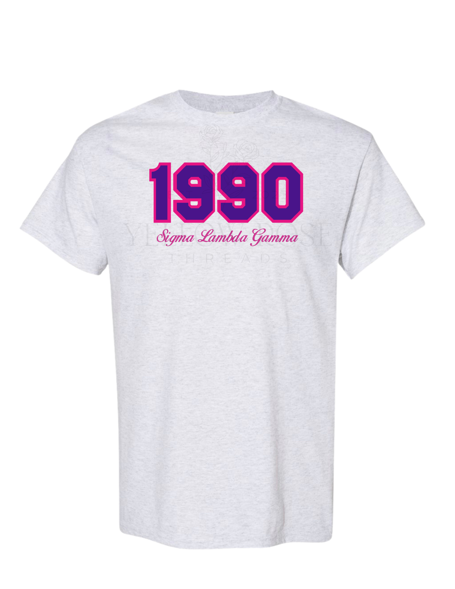 Sigma Lambda Gamma 1990 Ash Gray T-Shirt