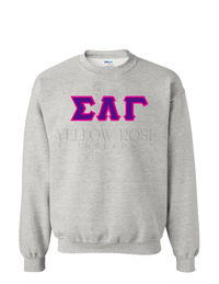 SLG Letters- Ash Gray Sweatshirt