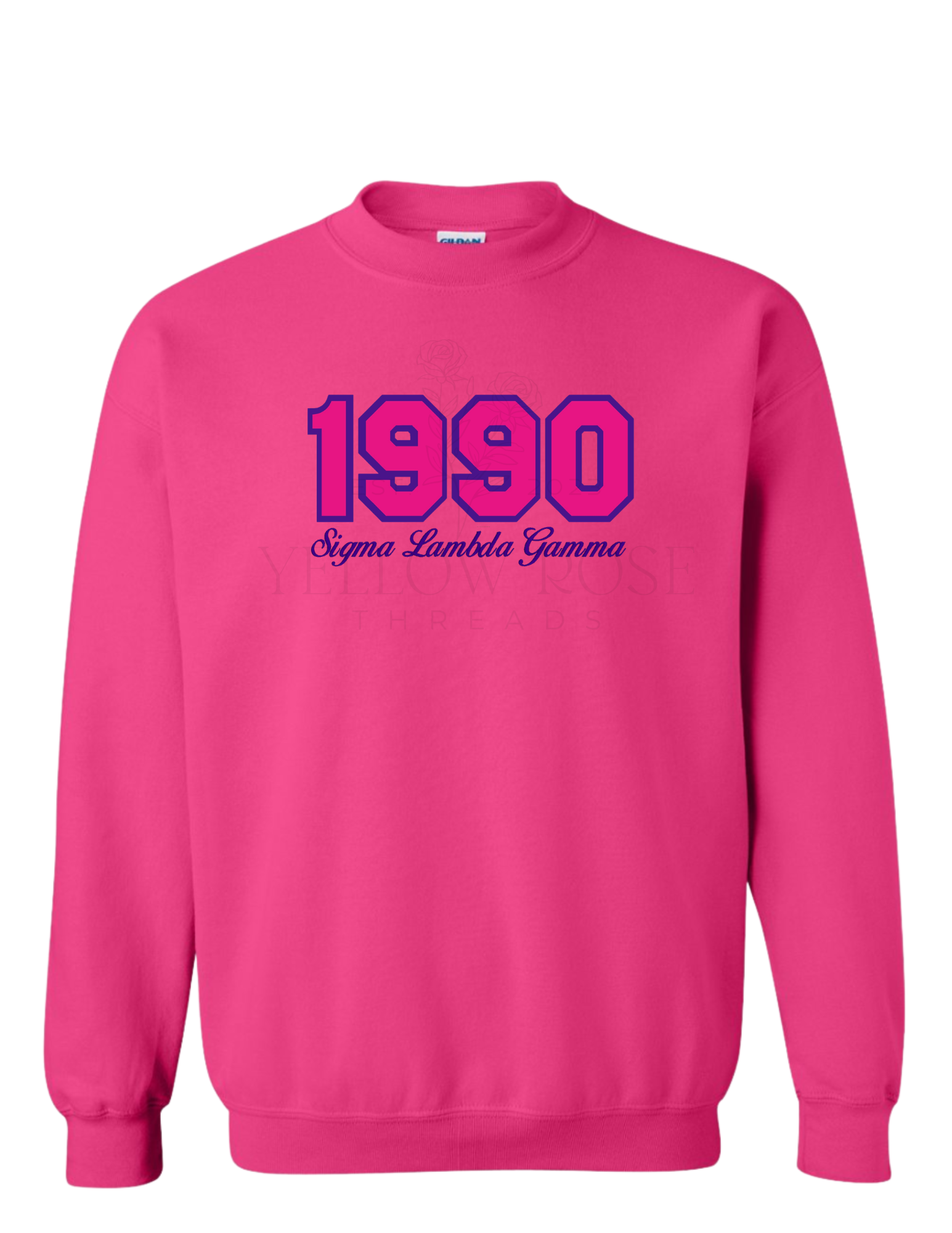 Sigma Lambda Gamma 1990 Pink Sweatshirt