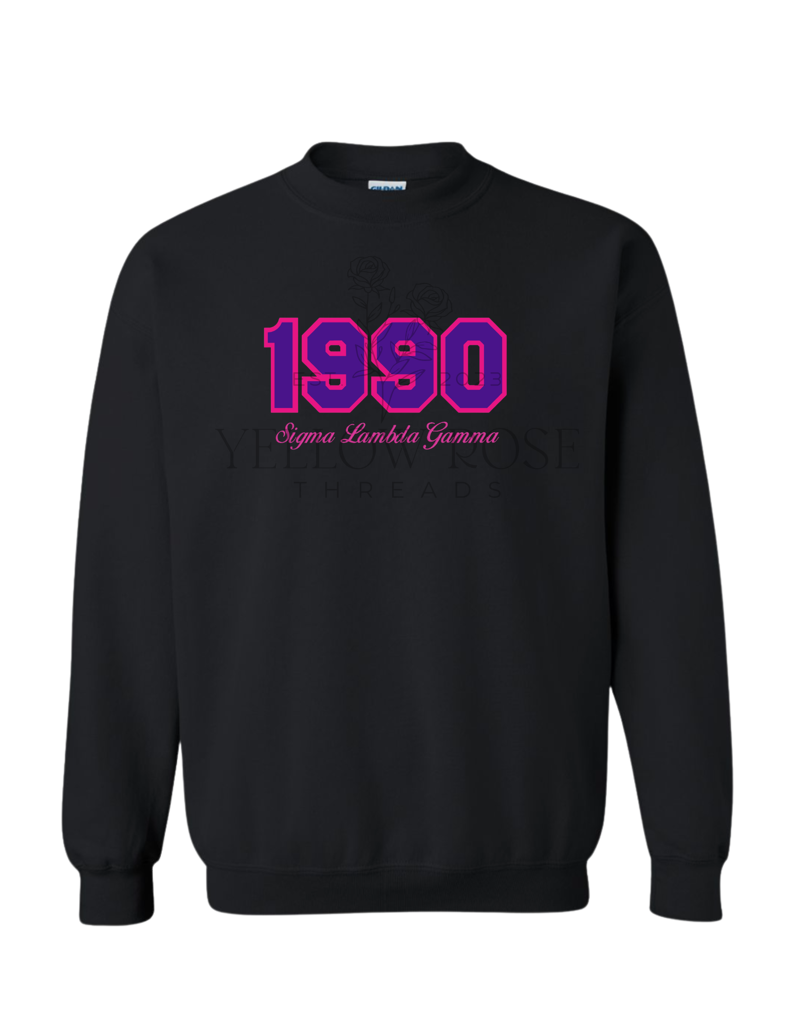Sigma Lambda Gamma 1990 Black Sweatshirt