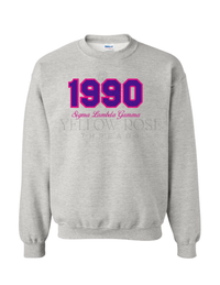 Sigma Lambda Gamma 1990 Ash Sweatshirt