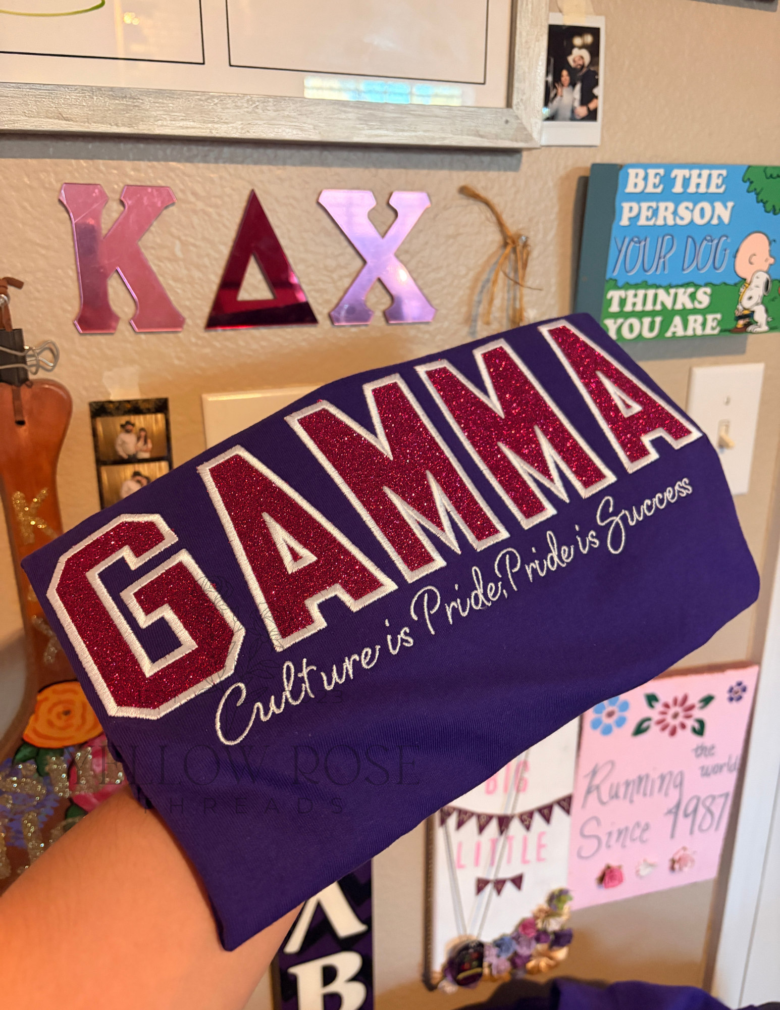 Sigma Lambda Gamma Glitter- Culture is Pride, Pride is Success