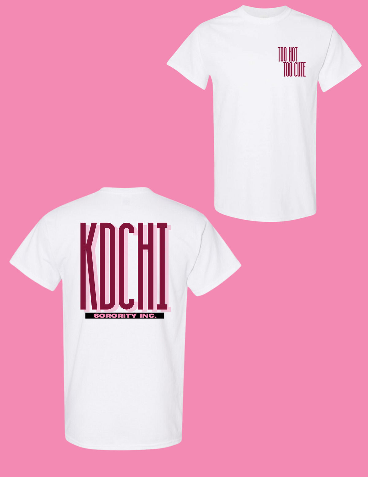 Kdchi Long T-Shirt Front and Back