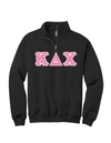 Kappa Delta Chi Quarter-zip Letters
