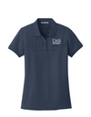 Gamma Alpha Omega Pique Polo- Letters w/Alumna