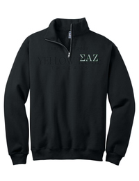 Sigma Alpha Zeta Quarter Zip- Small Letters