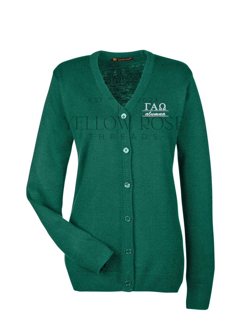 Gamma Alpha Omega- Alumna Cardigan Sweater