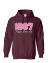 Kappa Delta Chi 1987 Hoodie (No Glitter)